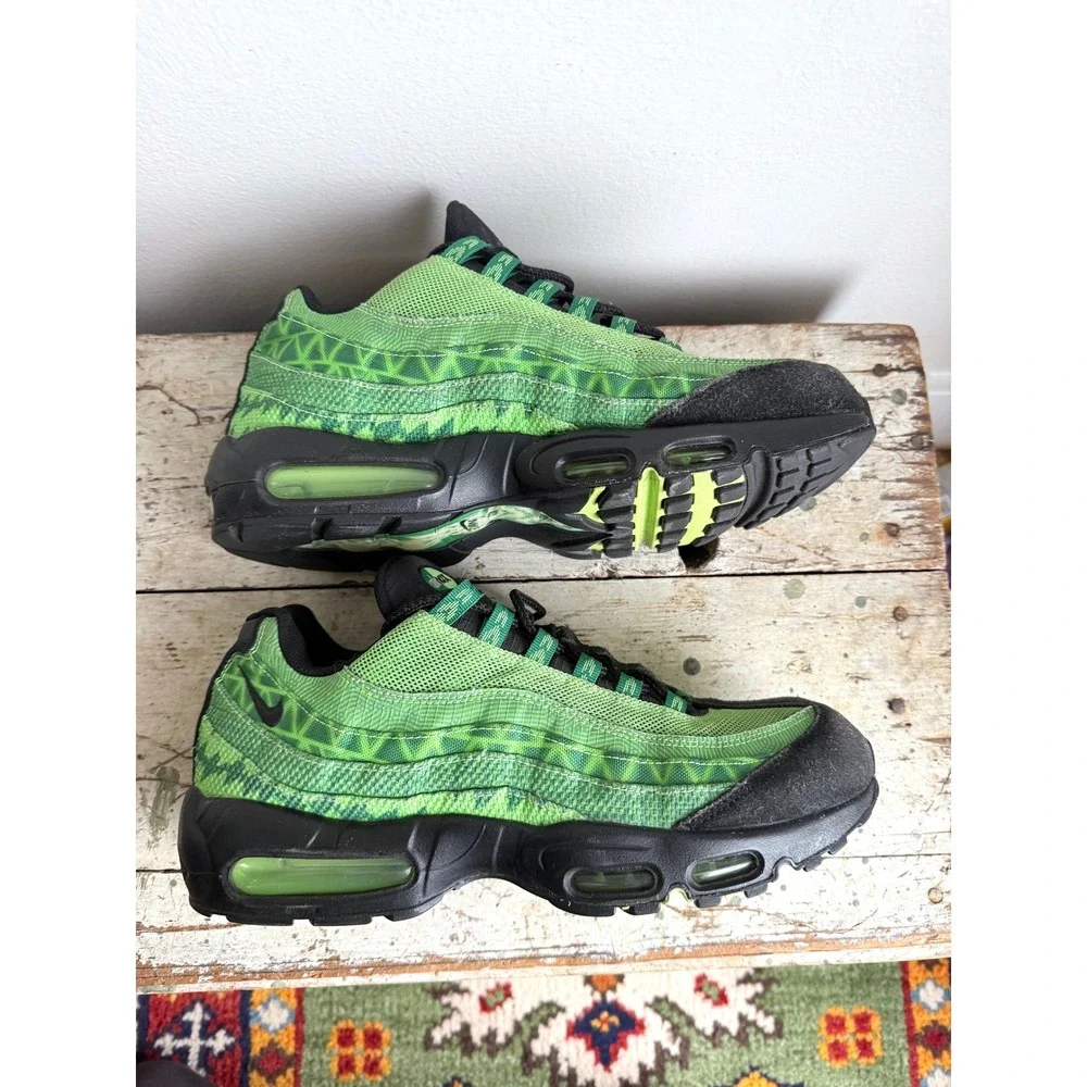 Nike Air Max 95 Naija Pine Green Black CW2360-300 Size 11